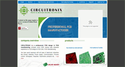 Desktop Screenshot of circuitronix.in